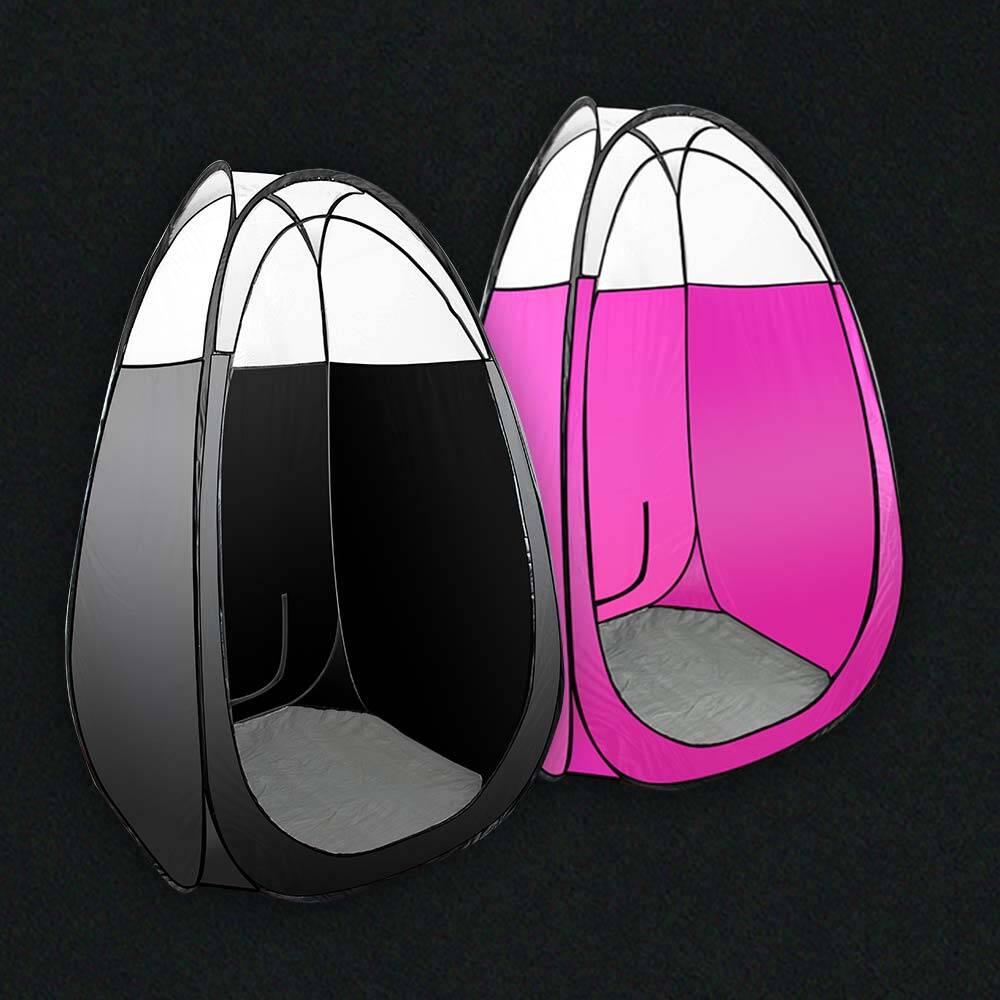 Pink spray tan on sale tent